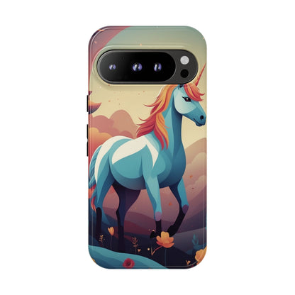 Stylised Unicorn Design Phone Case - Multicolor Phone Case - Google Pixel 9 Pro / Glossy