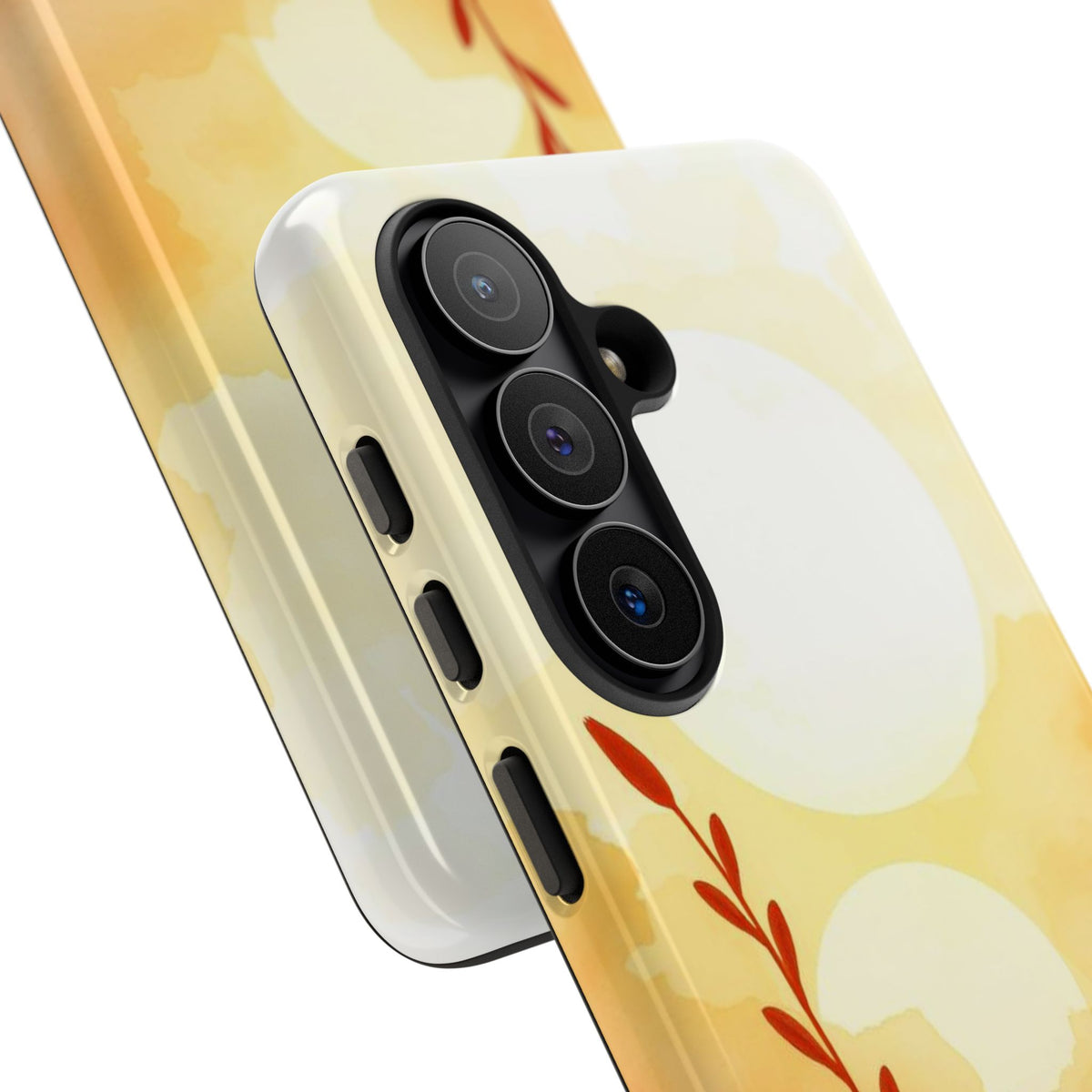 Watercolour Wildflower & Sun Design Phone Case - Multicolor Phone Case