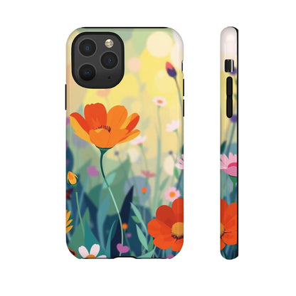 Pop Art Style Wildflower Design Phone Case - Multicolor Phone Case - iPhone 11 Pro / Glossy