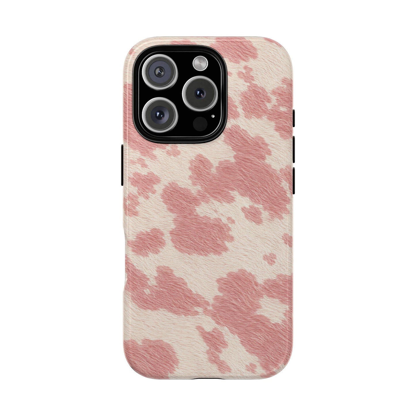 Pretty Blush Cow Print Phone Case