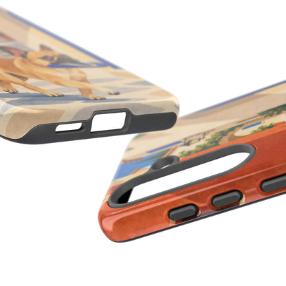 French Bulldog Quiet Lane Phone Case - Multicolor Phone Case