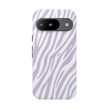 Lavender Tiger Print Phone Case