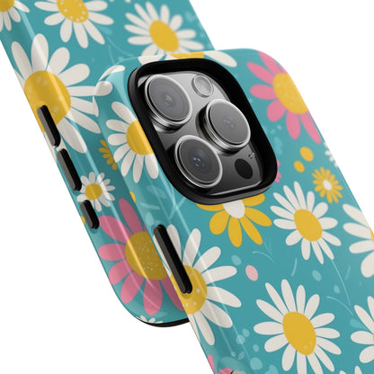 Phone Case - Daisies Floral Pattern 5 Phone Case