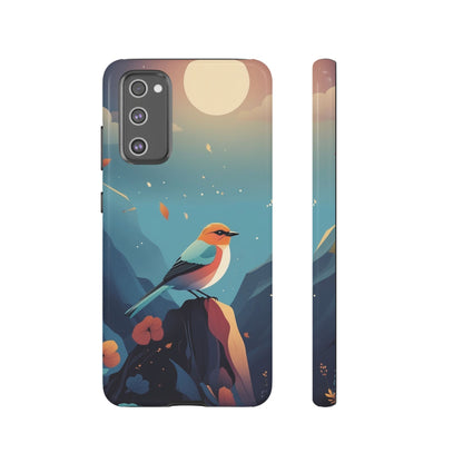 Stylised Bird Design Phone Case - Multicolor Phone Case - Samsung Galaxy S20 FE / Glossy