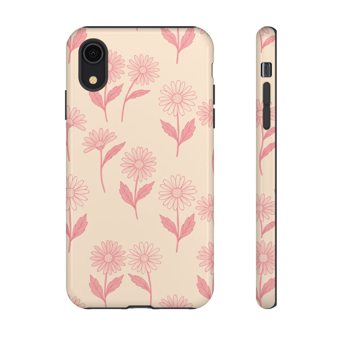 Pretty Pink Daisy Pattern Phone Case