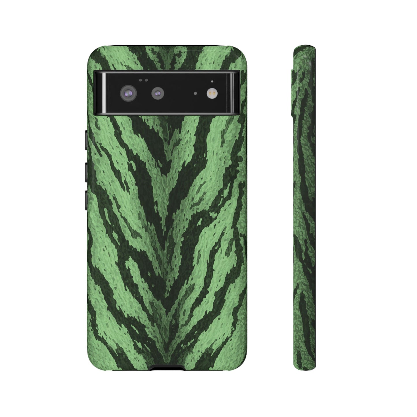 Sage Tiger Print Phone Case