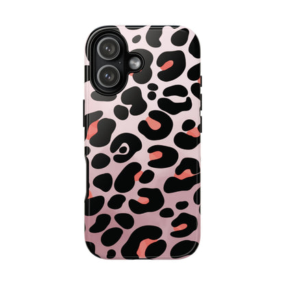 Cute Blush Leopard Print Phone Case