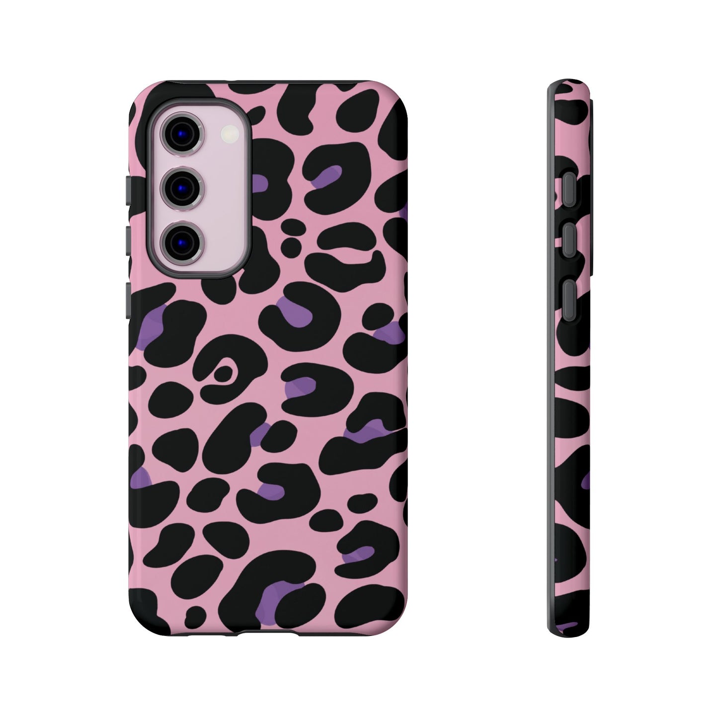 Pretty Pink & Lavender Leopard Print