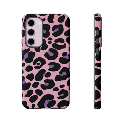 Pretty Pink & Lavender Leopard Print