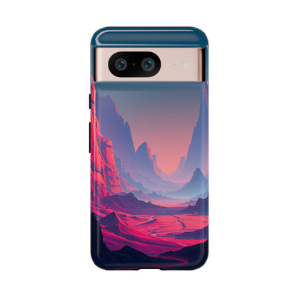 Alien Vista Design Phone Case - Multicolor Phone Case - Google Pixel 8 / Glossy