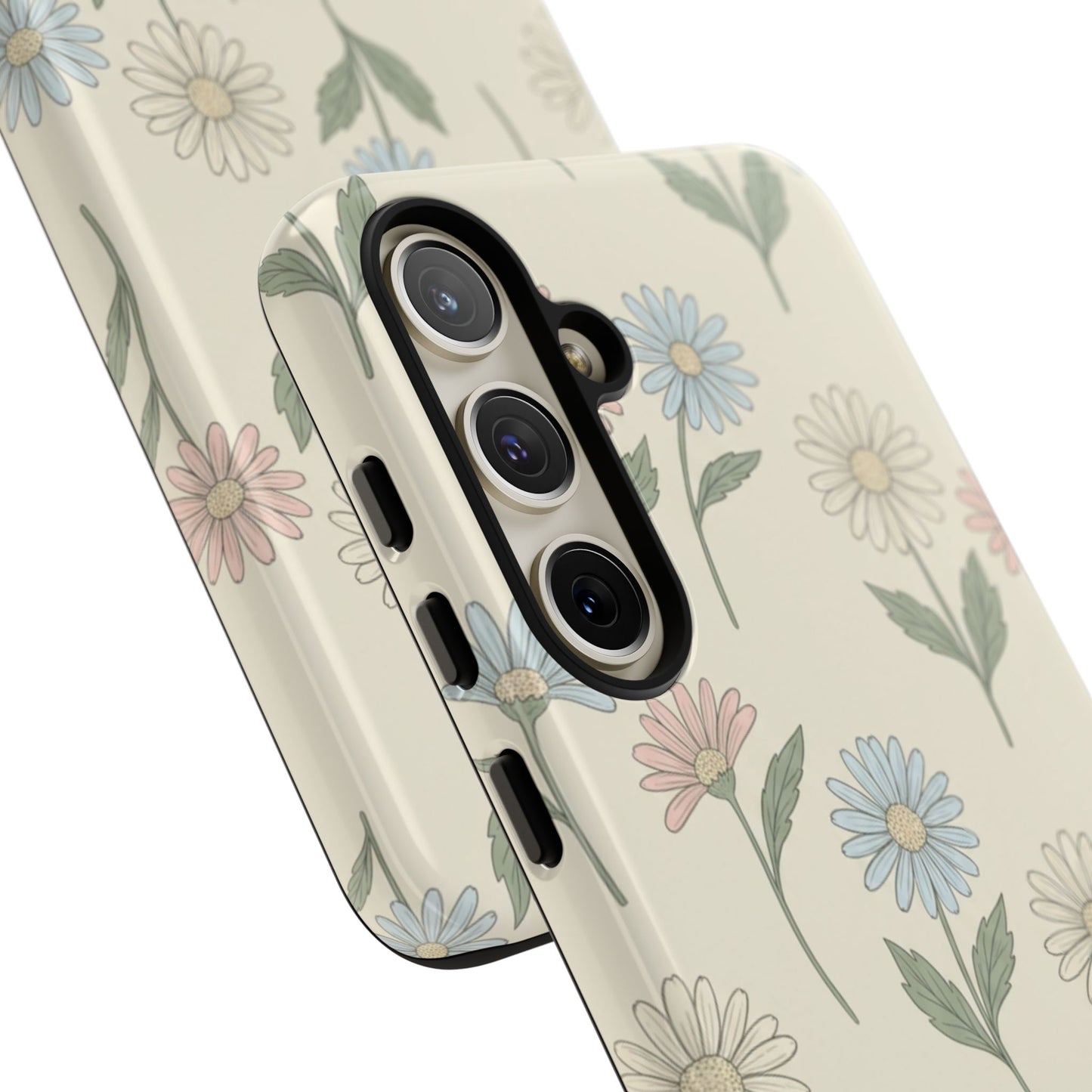 Pretty Pastel Daisy Pattern Phone Case