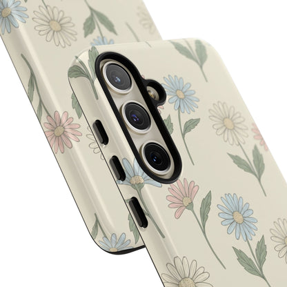 Pretty Pastel Daisy Pattern Phone Case