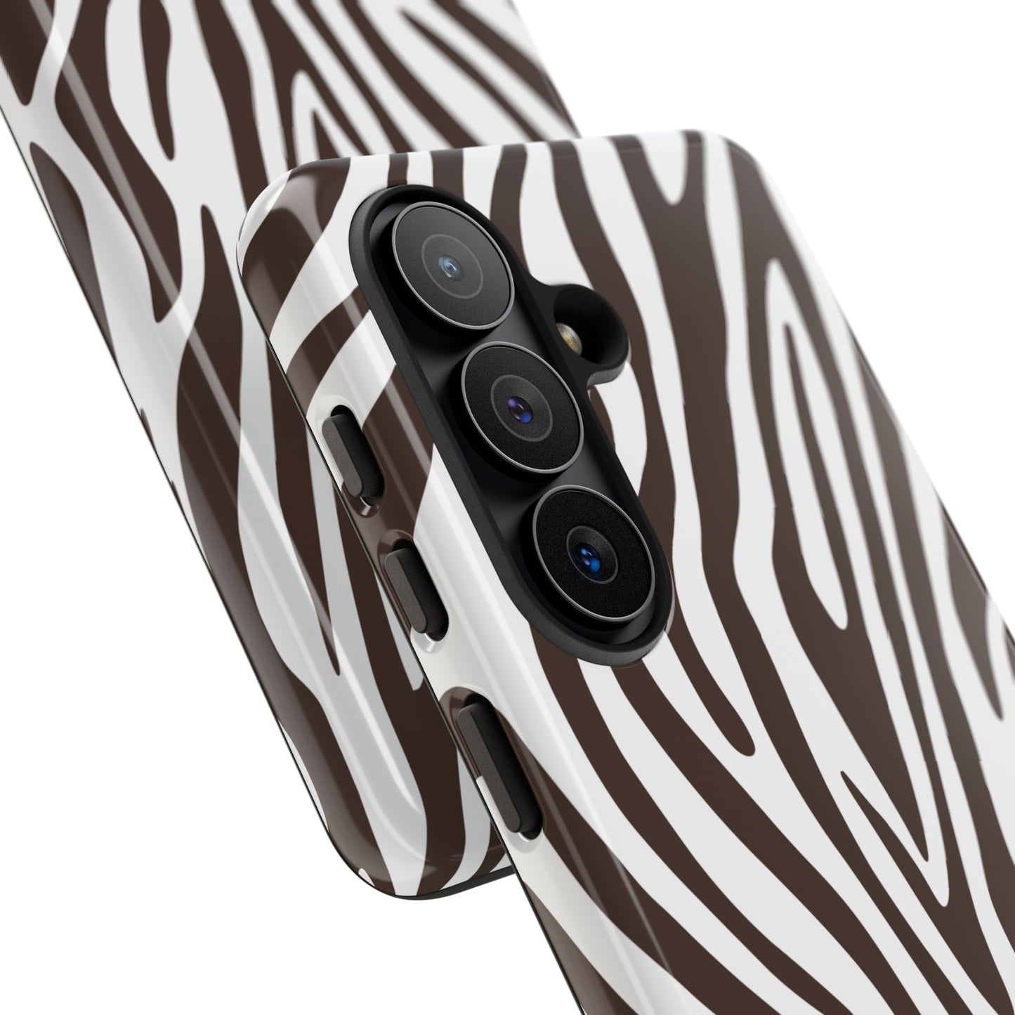 Graphic Brown Tiger Print Phone Case