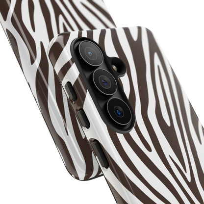 Graphic Brown Tiger Print Phone Case