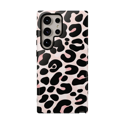 Cute Blush Leopard Print Phone Case