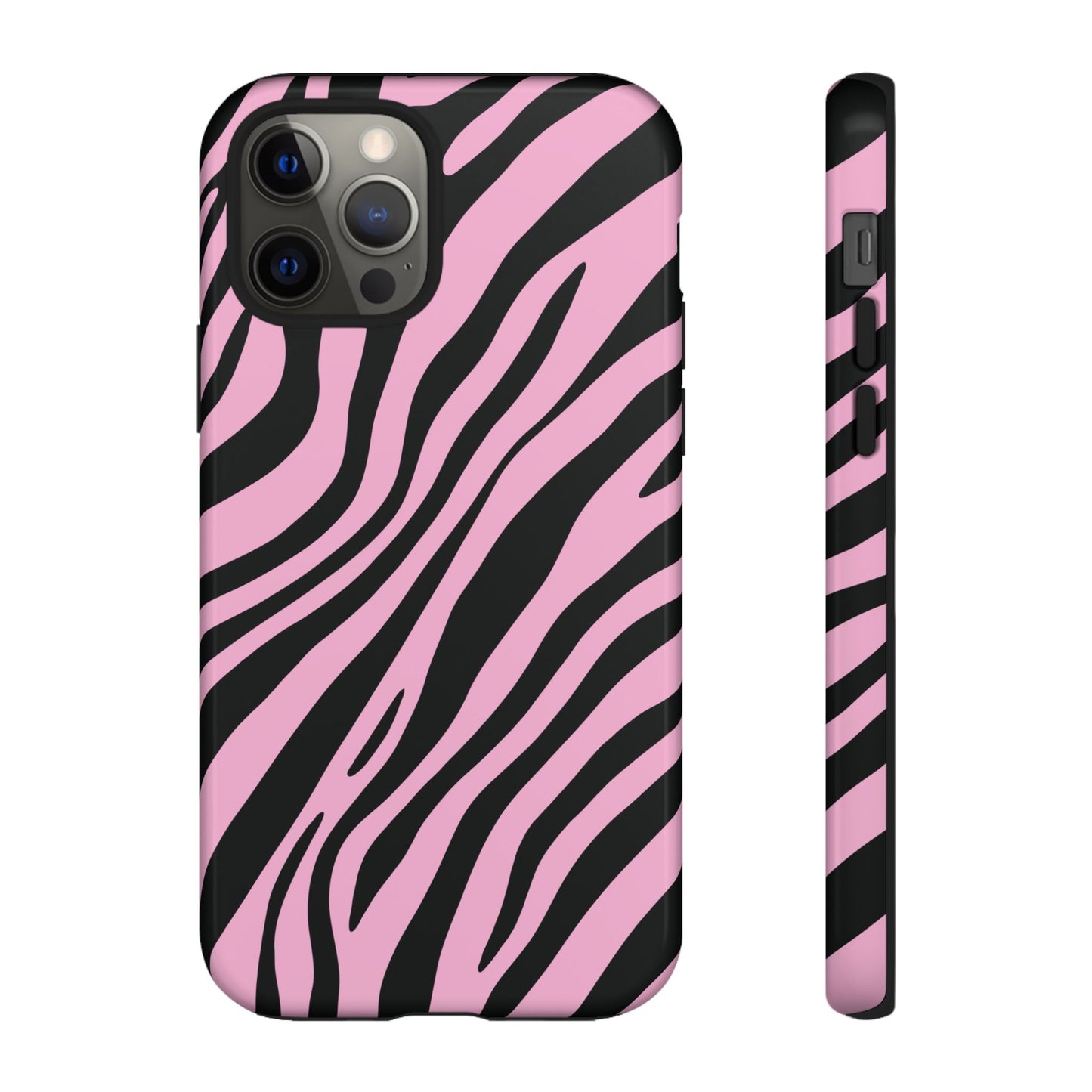 Modern Blush Zebra Print Phone Case