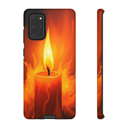Red Candle Phone Case - Multicolor Phone Case - Samsung Galaxy S20+ / Glossy
