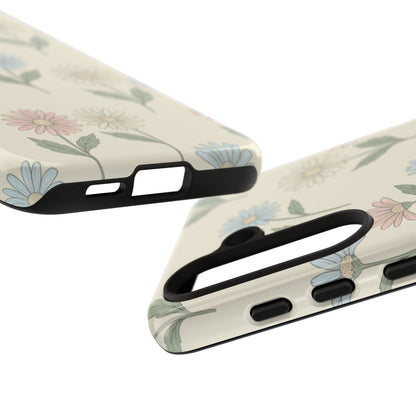 Pretty Pastel Daisy Pattern Phone Case
