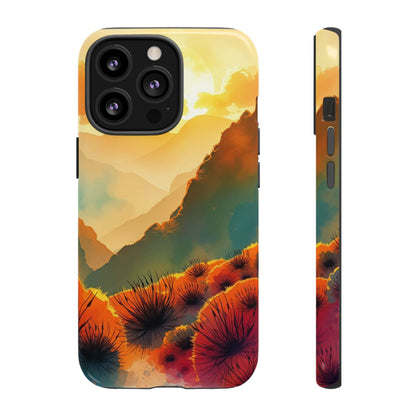 Ideallic Watercolour Sunset Design Phone Case - Multicolor Phone Case - iPhone 13 Pro / Glossy