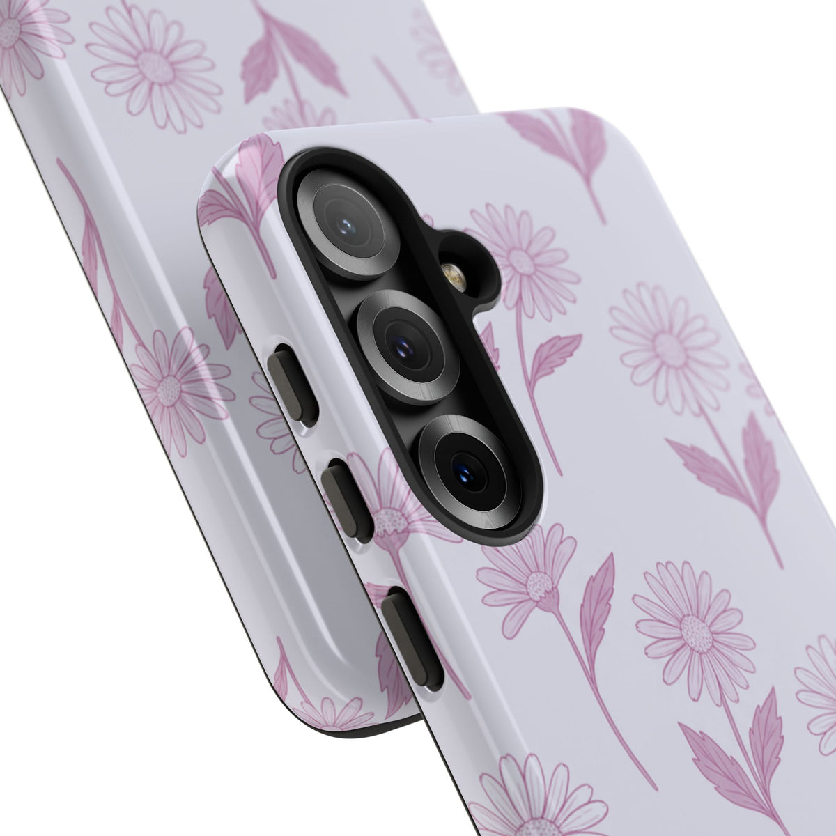 Pretty Lilac Daisy Pattern Phone Case