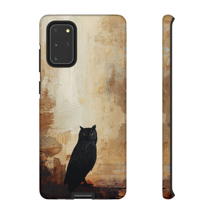 Beautiful Abstract Owl Design Phone Case