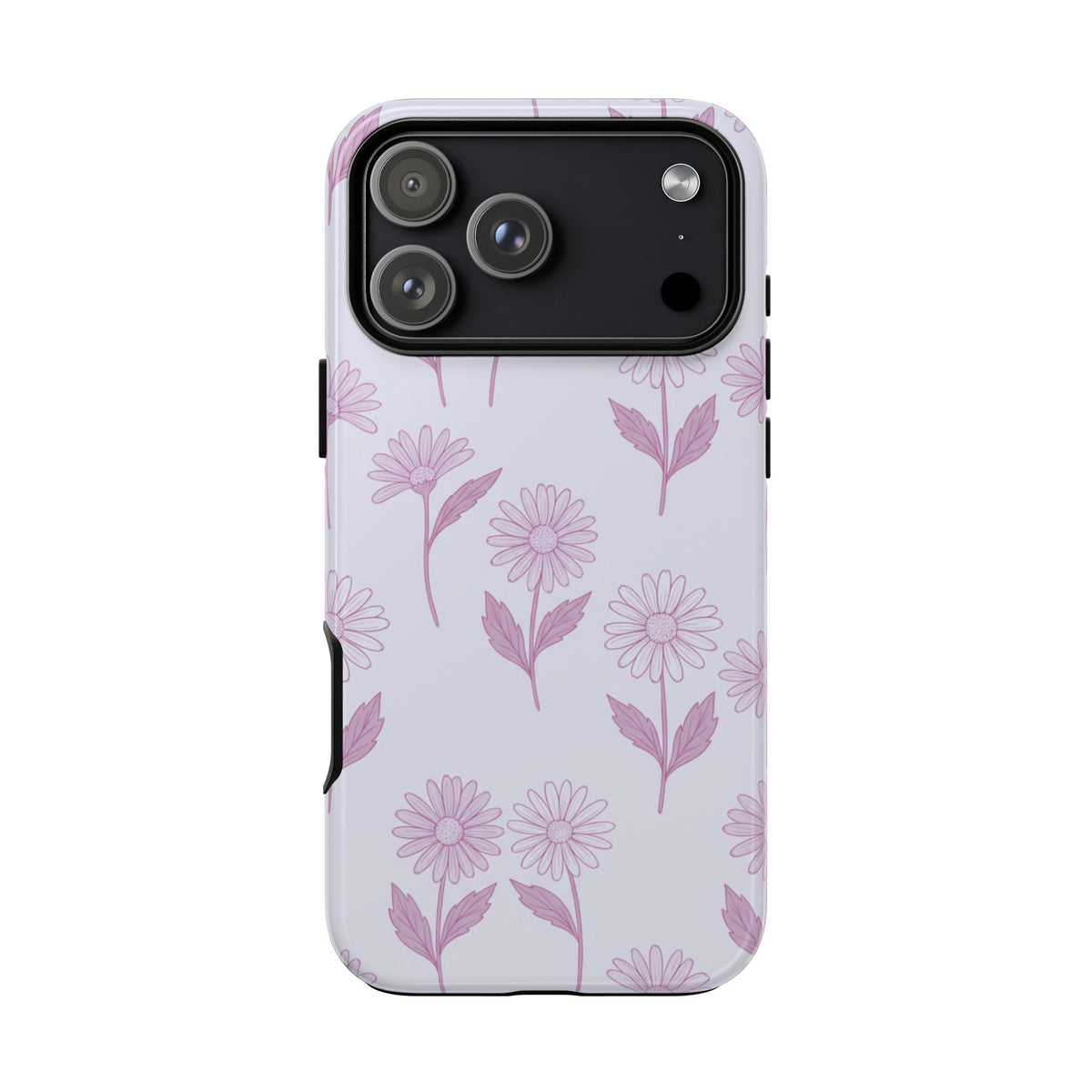 Pretty Lilac Daisy Pattern Phone Case