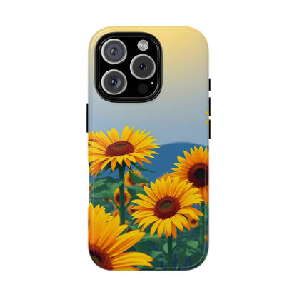 Sunflowers Design Phone Case - Multicolor Phone Case - iPhone 16 Pro / Glossy