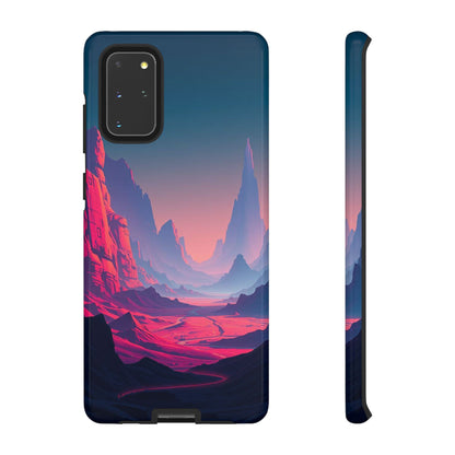 Samsung Galaxy S20+ / Glossy Phone Case - Alien Vista Design Phone Case