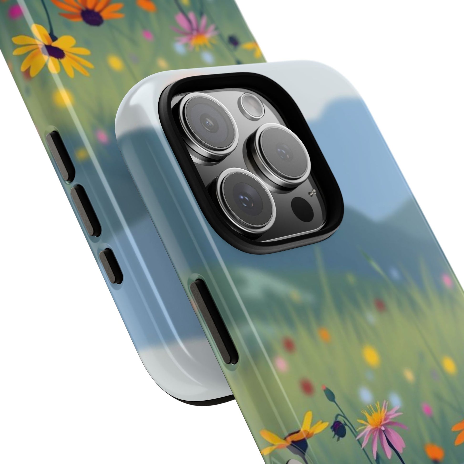 Phone Case - Vibrant Meadow Design Phone Case