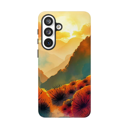 Ideallic Watercolour Sunset Design Phone Case - Multicolor Phone Case - Samsung Galaxy S26 Plus / Glossy