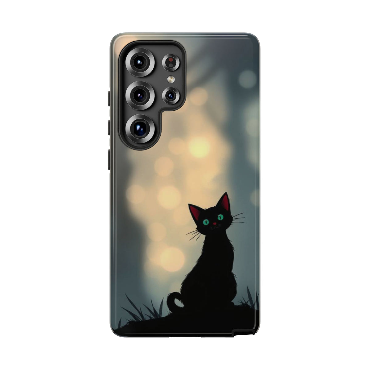 Gothic Cat Design Phone Case - Multicolor Phone Case - Samsung Galaxy S25 Ultra / Glossy