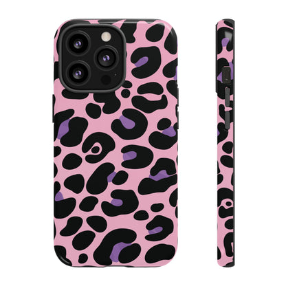 Pretty Pink & Lavender Leopard Print