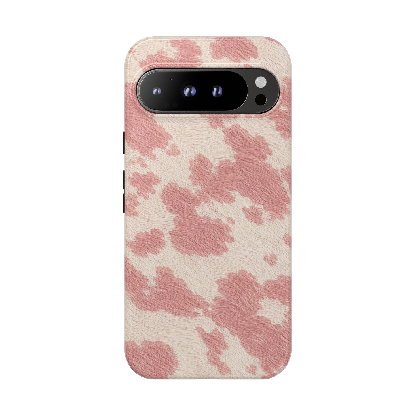 Pretty Blush Cow Print Phone Case