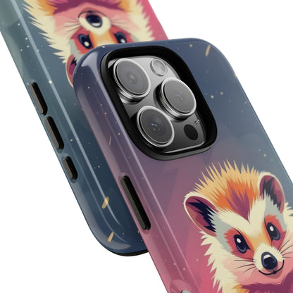 Phone Case - Stylised Hedgehog Design Phone Case