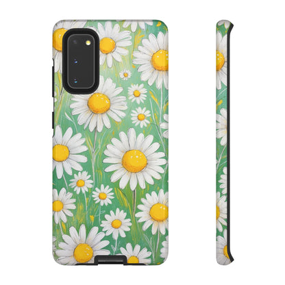 Samsung Galaxy S20 / Glossy Phone Case - Daisies Floral Pattern 4 Phone Case