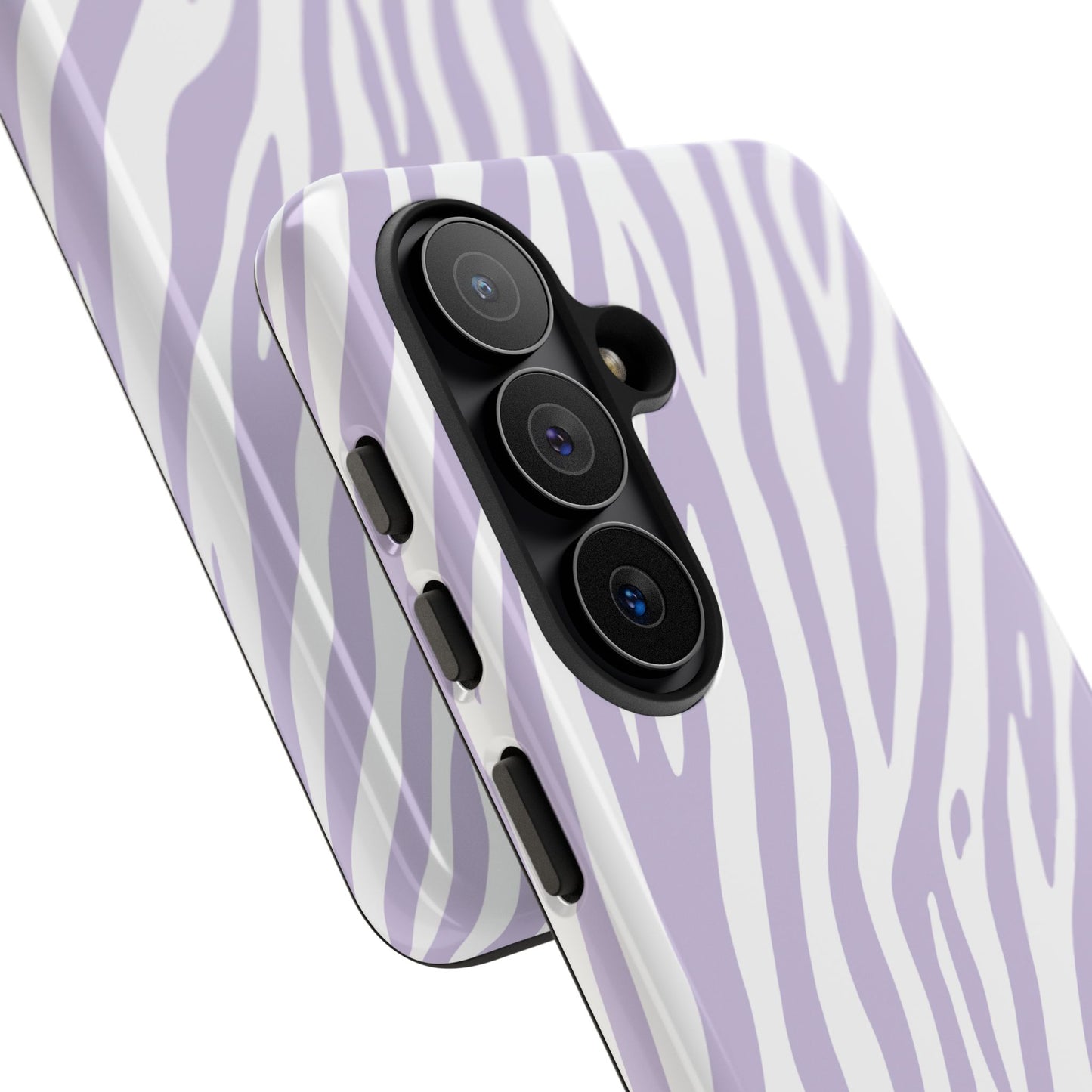 Lavender Tiger Print Phone Case
