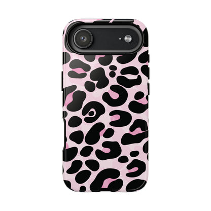 Sassy Pink Leopard Print Phone Case