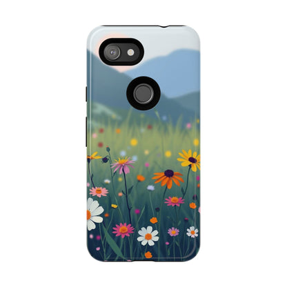 Vibrant Meadow Design Phone Case