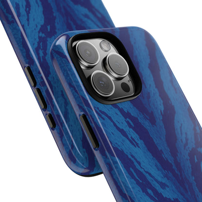 Midnight Tiger Print Phone Case
