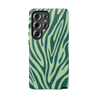 Boutique Sage Tiger Print Phone Case
