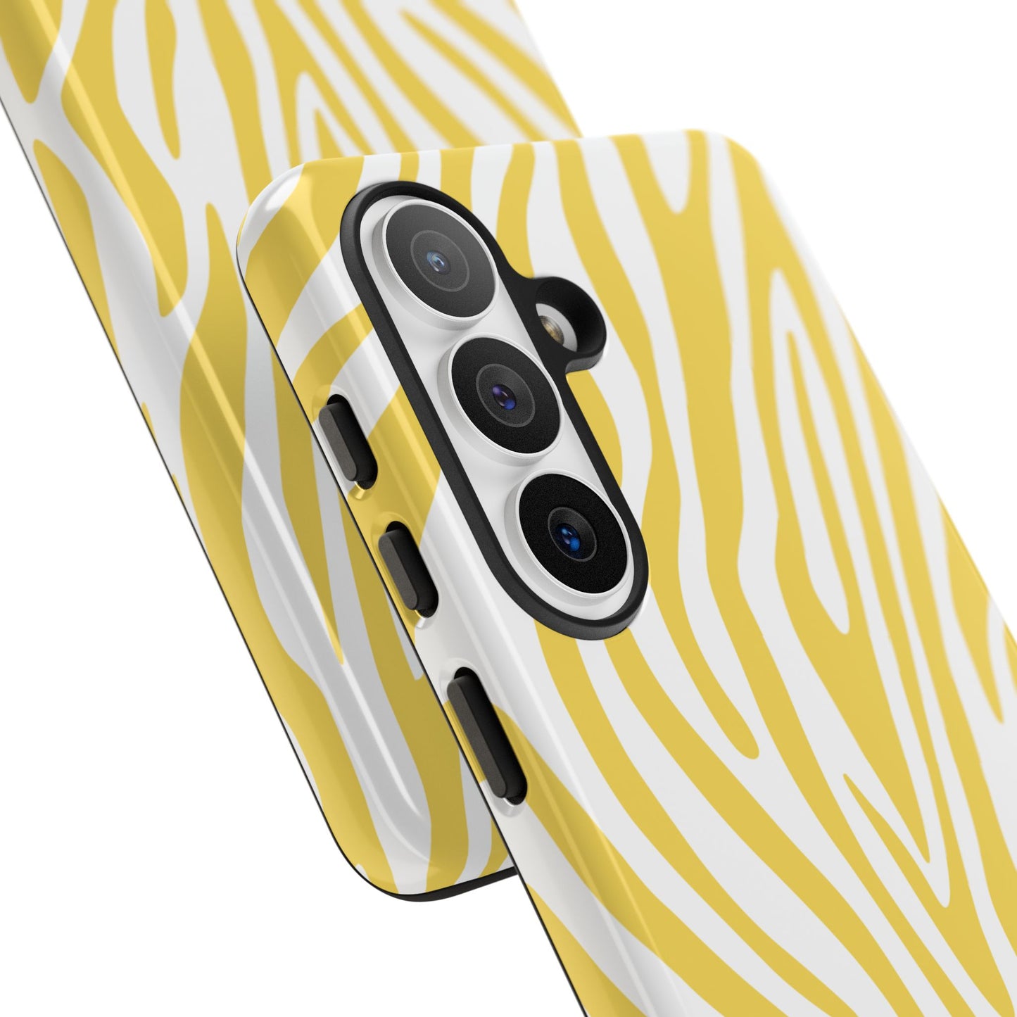 Graphic Yellow Tiger Print Phone Case