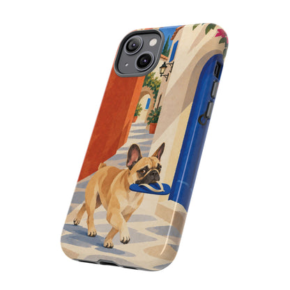 French Bulldog Quiet Lane Phone Case - Multicolor Phone Case