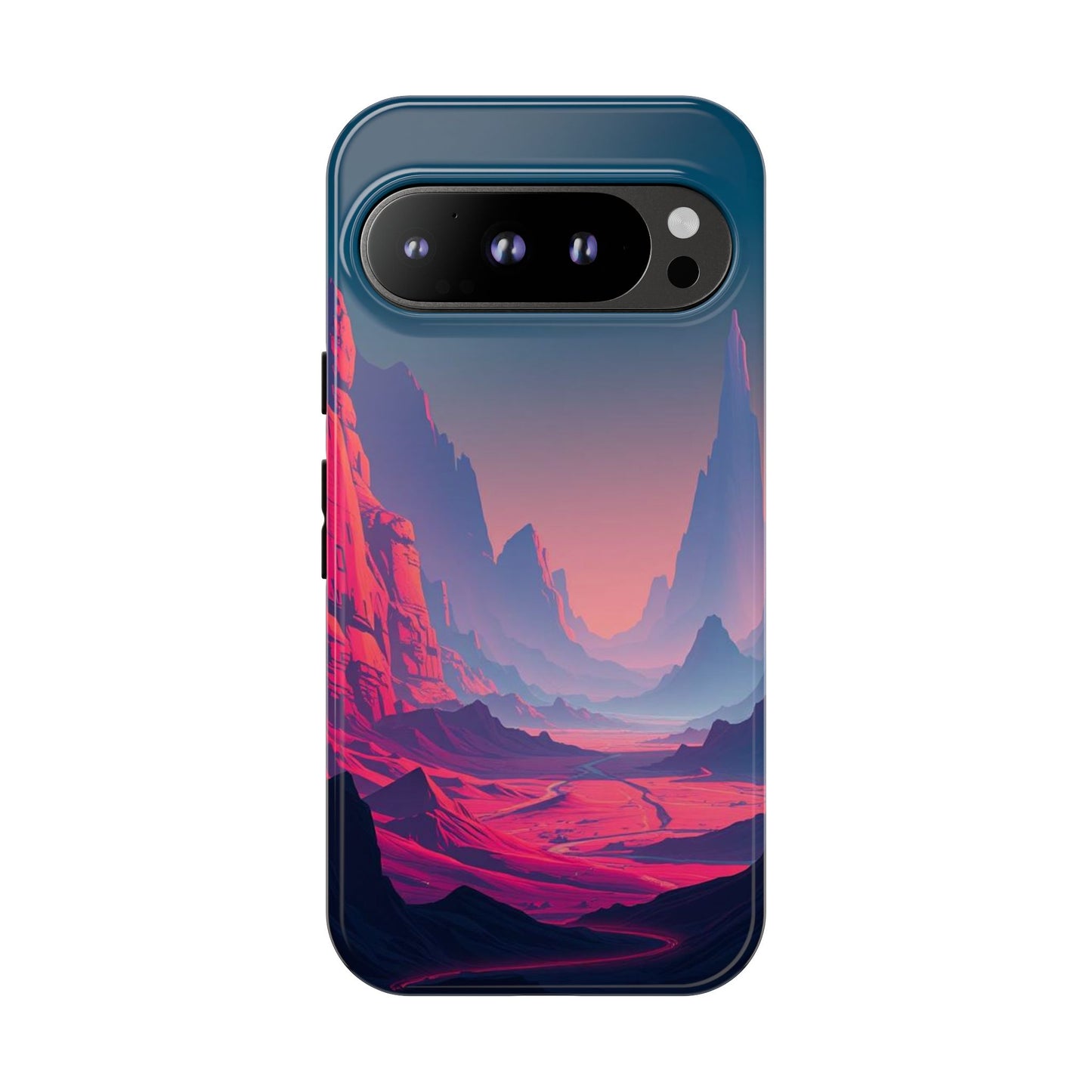 Google Pixel 9 Pro / Glossy Phone Case - Alien Vista Design Phone Case