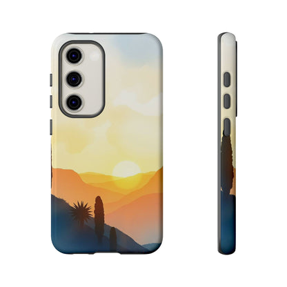Watercolour Sunset Design Phone Case - Multicolor Phone Case - Samsung Galaxy S23 / Glossy