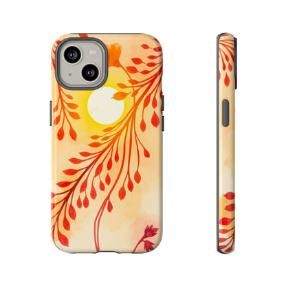 Boho Chic Watercolour Sunset Design Phone Case - Multicolor Phone Case - iPhone 14 / Glossy