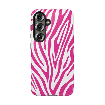 Graphic Hot Pink Tiger Print Phone Case