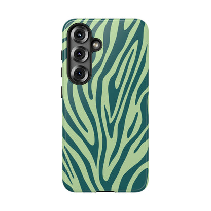 Boutique Sage Tiger Print Phone Case