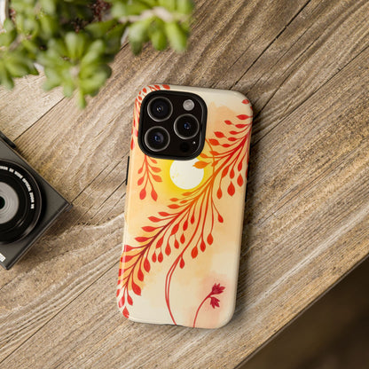Boho Chic Watercolour Sunset Design Phone Case