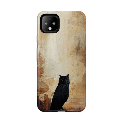 Beautiful Abstract Owl Design Phone Case