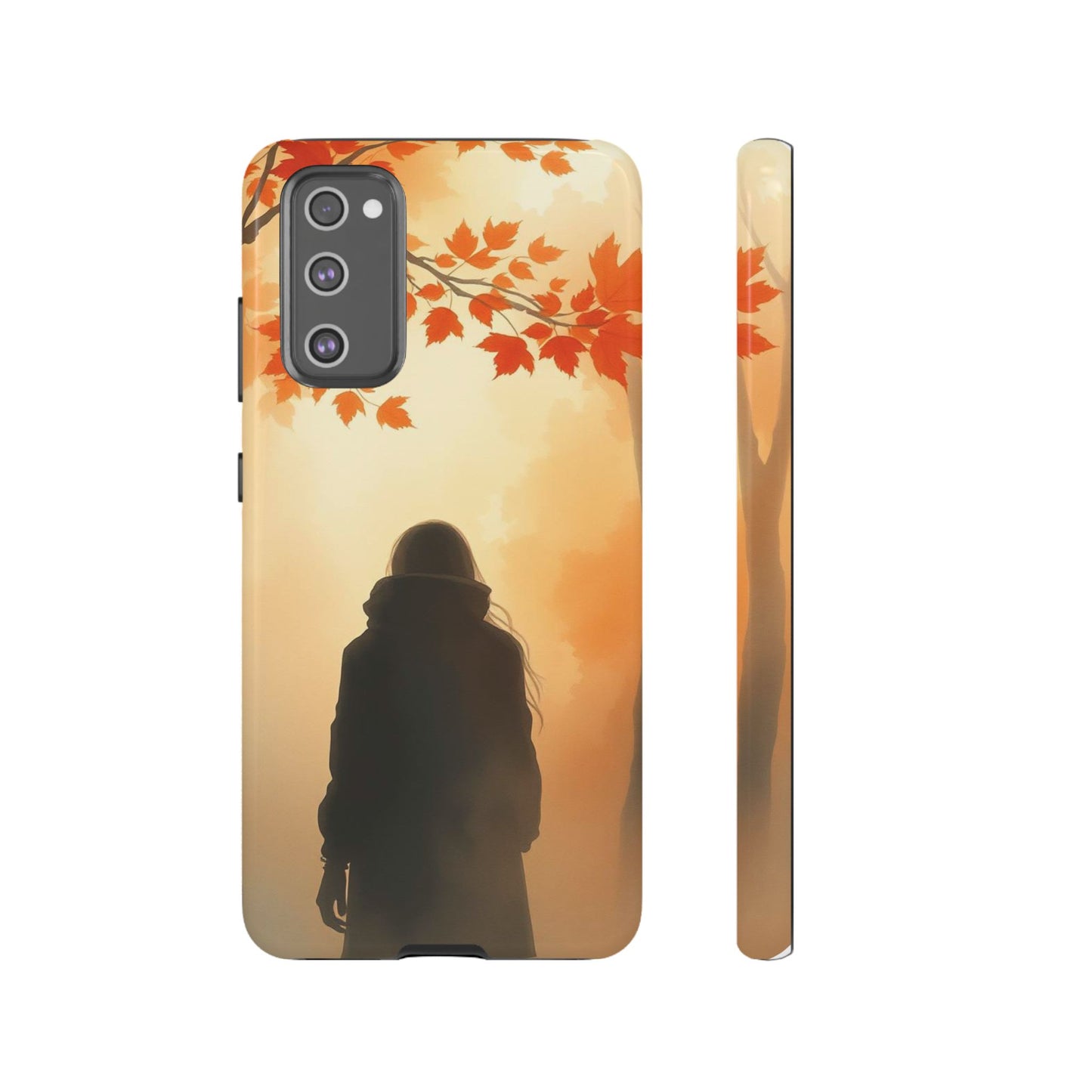 Samsung Galaxy S20 FE / Glossy Phone Case - Watercolour Mysterious Woman Phone Case